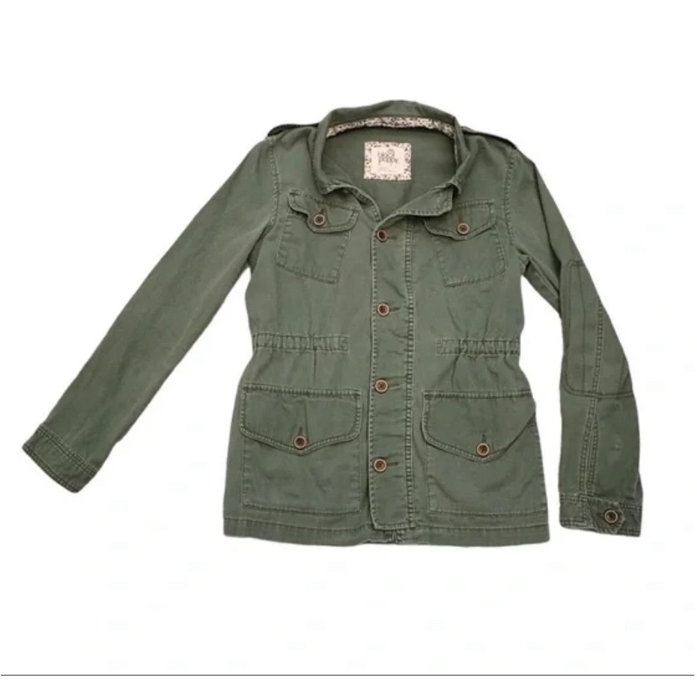 Black Poppy utility jacket